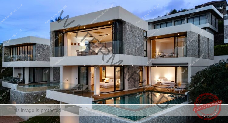 Contemporary seaview villa
